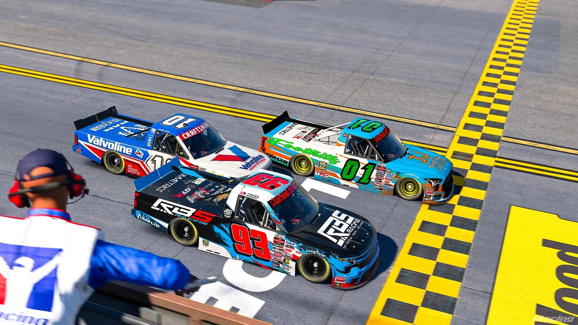 Jeffrey Ledford nudges out Bud Shearer and Jason Henry for win at Talladega